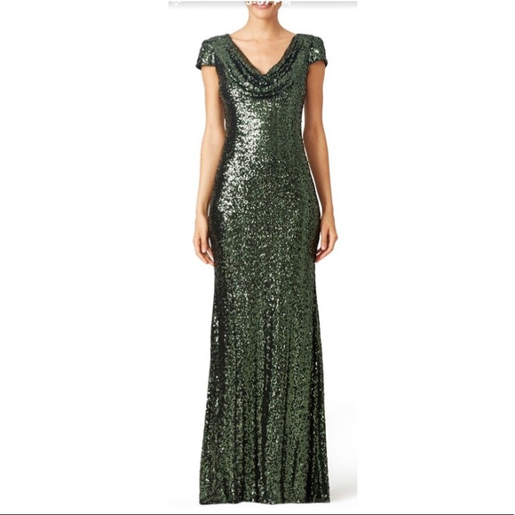 Badgley Mischka Dresses & Skirts - Bartley Mischka Emerald Green Formal Dress EG1759